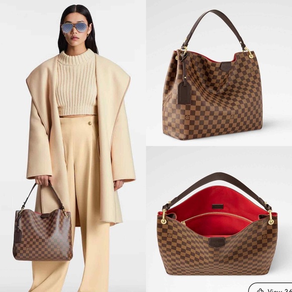 Louis Vuitton Checkered Brown Crossbody Bag - Picture 12 of 13